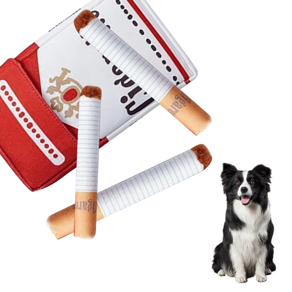 Plush Cigarette Dog Toy Set – Lettuce Pets