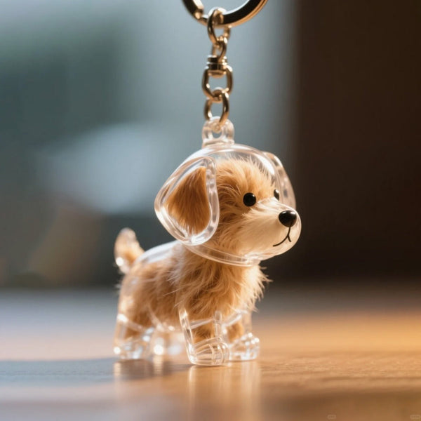DIY Pet Fur Keepsake Keychain